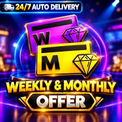 Free Fire Weekly - Monthly Membership